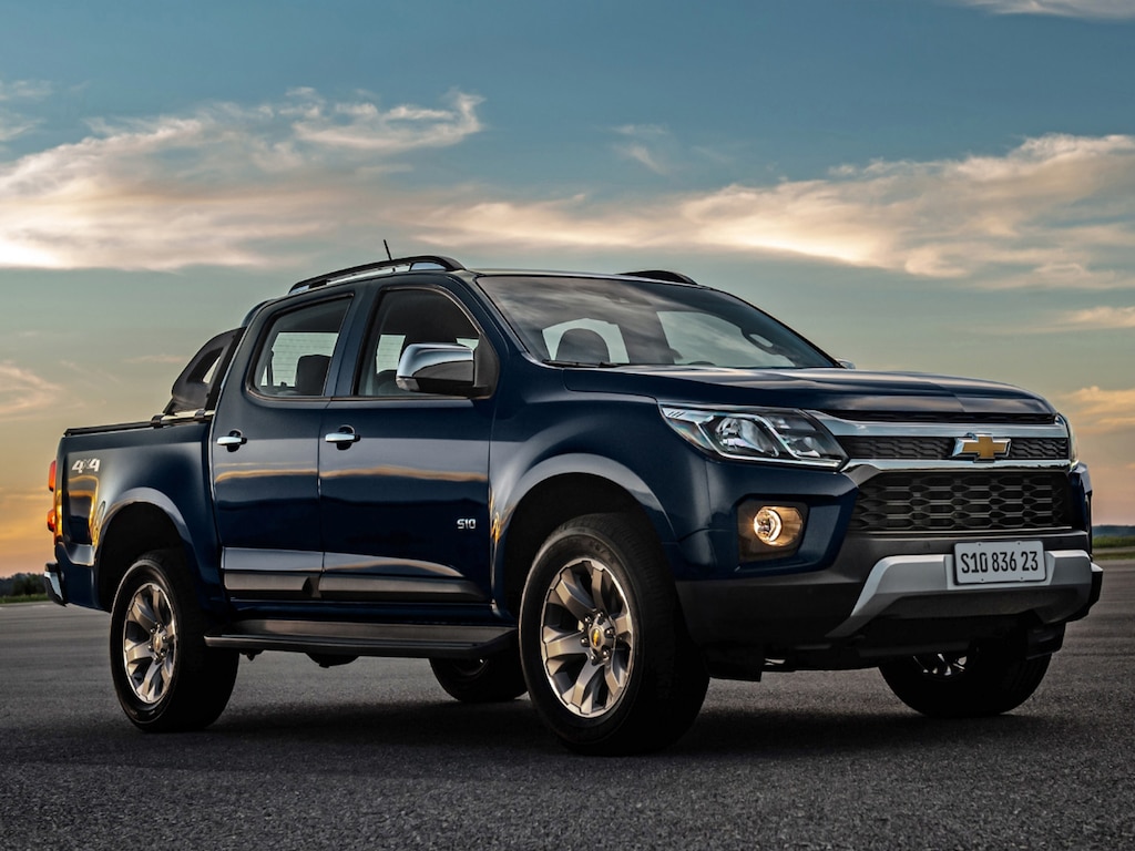 Design da picape Chevrolet S10 Cabine Dupla